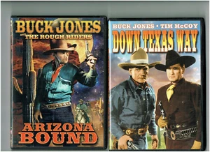 10 Buck Jones DVD Collection with 16 feature Films: Outlawed Guns, Arizona... - Imagen 1 de 12
