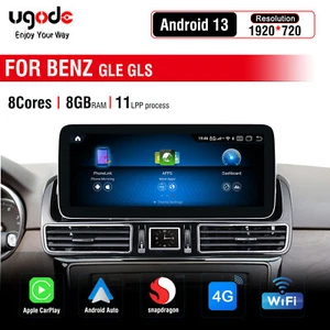 Android13 12.3in Screen 8+256G CarPlay For Mercedes Benz GLE GLS W166 2016-2019 - Bild 1 von 13