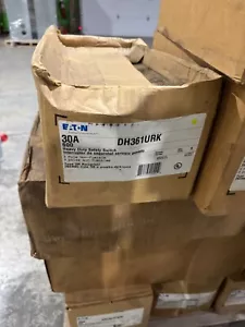 Eaton DH361UR 30 Amp 600V nicht abschmelzbar 3 Phasen 3R Sicherheitsschalter Trennschalter - Bild 1 von 1
