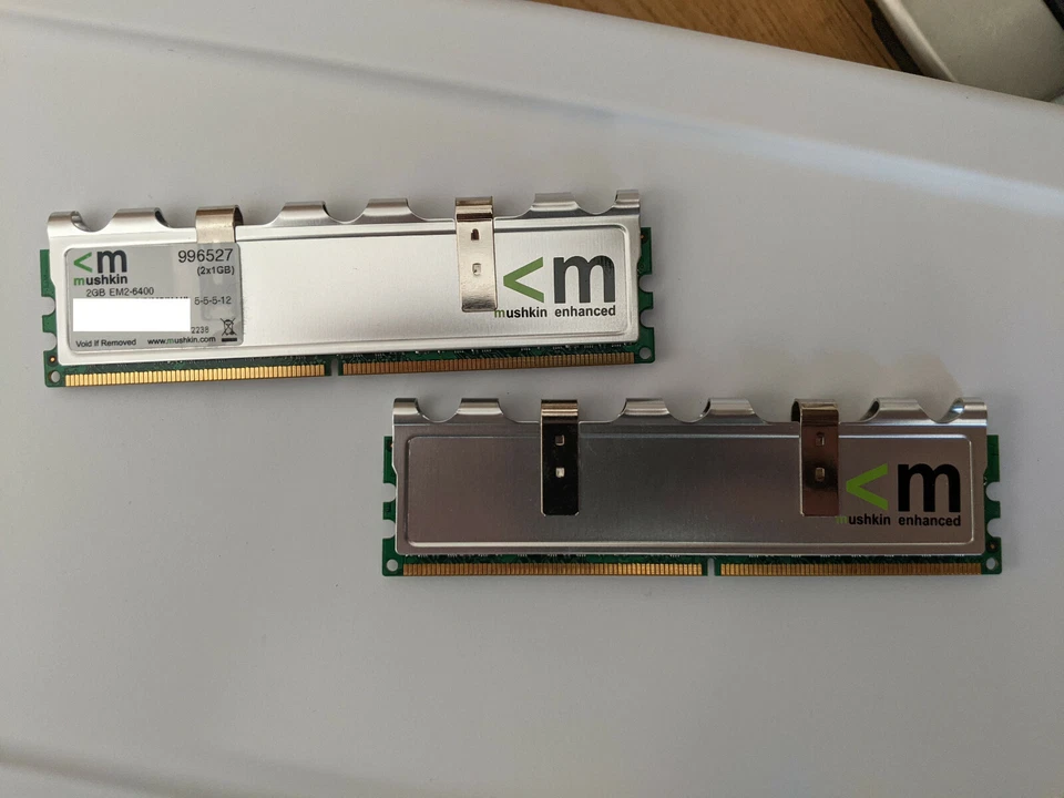 Mushkin Enhanced Silverline 2GB (2 x 1GB) 240-Pin DDR2 SDRAM 996527 - Image 1 of 1