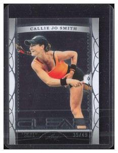 CALLIE JO SMITH 2023 Leaf Trinity Clear 35/49 Silver #C-32 Parallel Pic ID:81937