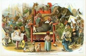 JUDGE'S CHRISTMAS NIGHTMARE DREAMS CHARACTERS STRIKE DONKEY GIRAFFE MONKEY JUDGE - Bild 1 von 1