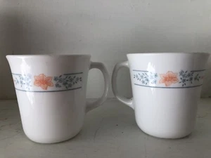 CORELLE APRICOT GROVE COFFEE TEA CUPS LOT OF 2 CORNING 8 OUNCE - Bild 1 von 3