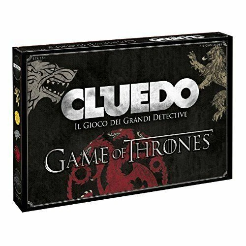 Winning Moves Cluedo Game of Thrones Trono di Spade Gioco da Tavolo
