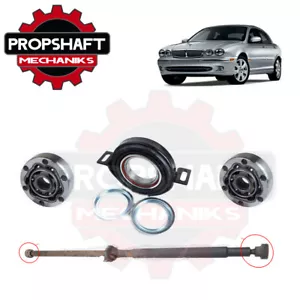2 xCV Joints & Center Bearing Repair the Rear Driveshaft JAGUAR X-TYPE 30 Spline - Foto 1 di 1