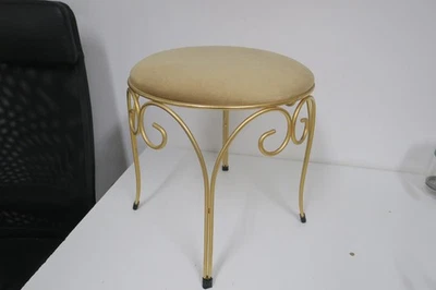 Runder  Hocker  - Kosmetiksitz bequemer Hocker für Frisiertisch - Bild 1 von 4