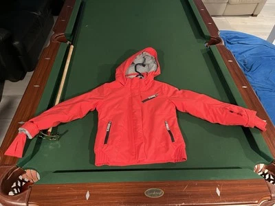 Jaqueta de inverno Spyder Girls Lola 674 vermelha tamanho 10 - Imagem 1 de 4