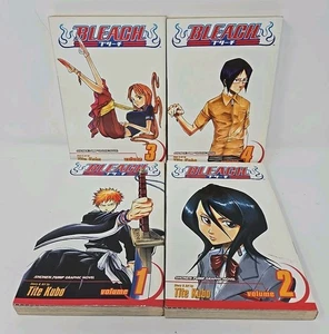 Bleach Manga Lot Vol. 1–4 by Tite Kubo English Shonen Jump Viz Media - Picture 1 of 10