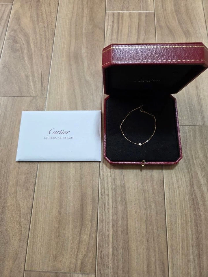 Pulsera Cartier Damour Oro Rosa XS 7,1 pulgadas, con caja y garantía Foto 1 de 4