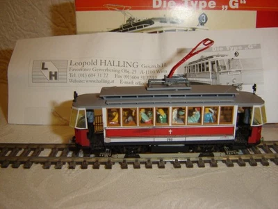 Straßenbahn Wiener Linien Type"G" Leopold Halling Spur H0 mit OVP - Bild 1 von 4