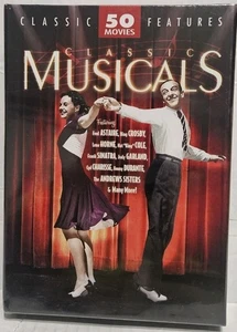Classic 50 Movies Features: Musicals (12-DVD, 2011, Mill Creek) NEW IN PACKAGE - Picture 1 of 3