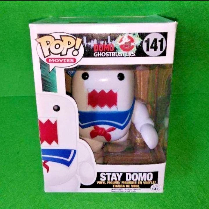 Boneco Funko POP Ghostbusters Domo Kun Stay Puft vinil mashup limitado Japão - Imagem 1 de 4