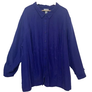 Catherines Bluse Oberteil Damen 4X Knopfleiste lila lang Rollriegelärmel Büro Arbeit - Bild 1 von 9