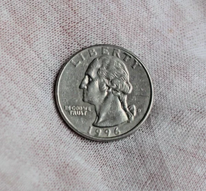 Dólar D 25C 1996 cuarto; trimestre de Washington - Imagen 1 de 2