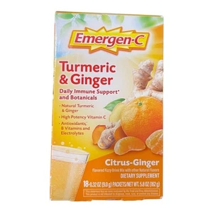 Emergen-C Citrus-Ginger Fizzy Drink Mix with Vitamin C - Picture 1 of 2