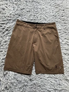 Smartwool Shorts Mens Medium Brown Merino Sport Outdoor Hiking Casual - Picture 1 of 11