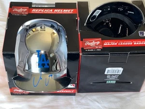 Mike Sirota Dodgers Signed CHROME Mini Helmet Beckett Witness Hologram . - Picture 1 of 1