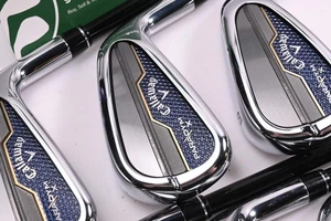 Callaway Paradym X Irons / 6-PW+GW / Regular Flex Tensei AV Blue 65 Shafts - Picture 1 of 7