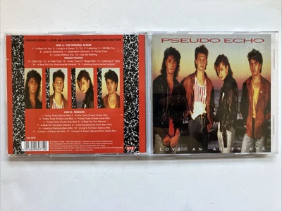 Love an Adventure by Pseudo Echo (2CD, 2018) 2 Disc Expanded Edition - Image 1 of 3