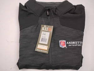 72415 5.11 Tactical Rapid Half Zip Men's 2XL Andretti Autosport Logo in Black - Picture 1 of 6