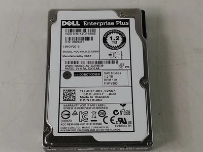 HGST DELLEP, Dell Enterprise Plus HUC101212CSS600 1.2 TB SAS 2 2.5 in Enterprise - Image 1 of 4