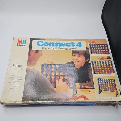  Vintage MB Games Connect 4 1976 Board Game  - Image 1 of 4