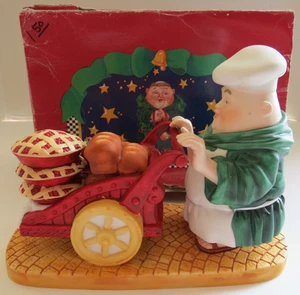 Dept 56 Merry Makers Bartolomeo il panettiere Figura IOB - Foto 1 di 12