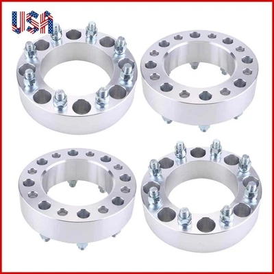 New 8X170Mm To 8X170Mm Wheel Adapters For Ford F250 1999 2000 2001 2002 US Stock - Image 1 of 4