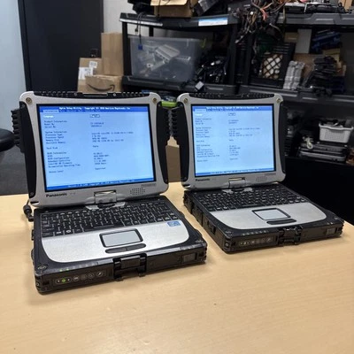 Lot of 2 Panasonic Toughbook CF-19 MK5 i5-2520M 4GB No HD *READ - Image 1 of 4