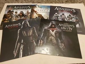 5 x Vintage Assassin's Creed Wall Art Calendars 2015-2019 - Excellent Condition - Picture 1 of 21