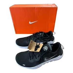 Nike Flex 2021 RN Zapatos Para Hombre Talla 11 Negro Blanco Correr Move to Zero CW3408-002 - Imagen 1 de 12