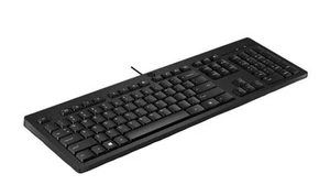 HP 125 Wired Keyboard - Compatible with Windows 10, Desktop PC, Laptop, Laptop U - Picture 1 of 4