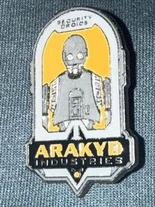 Prendedor Arakyd Industries Star Wars Galaxy's Edge Droid Depot Disney Coleccionar Disney - Imagen 1 de 2