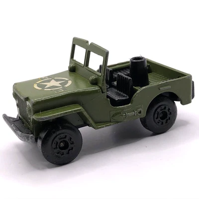 Lesney Matchbox Superfast Armoured Jeep No. 38 1976 Dark Green - Made In England - Image 1 of 4