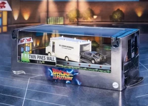 Mattel Hot Wheels Collectors Back to the Future 40th Anniversary Set SDCC 2025 - Picture 1 of 6