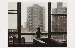 Postcard Christopher Anderson Photographer Atlas Watches the Rain Brooklyn MNT - Picture 1 of 1