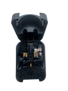 Enchufe 13A Reino Unido negro 3 pines cableable con tornillos resistente fundido BS1363 - Imagen 1 de 14