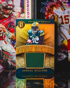 2017 Panini Gold Standard Newly Minted Jamaal Williams #137 /199 Rookie - Picture 1 of 2