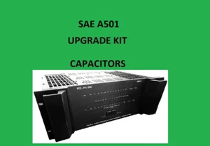 Power Amplifier SAE A501 Repair KIT - all capacitors - Picture 1 of 16