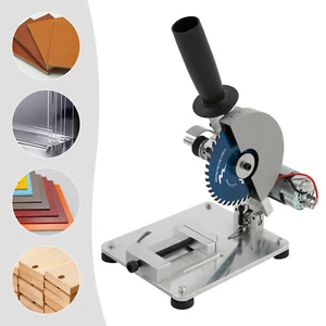 Portable Mini Hobby Chop Saw 4 Desktop Miniature Aluminum Cutting Machine - Picture 1 of 5