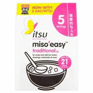 4x Itsu Miso'easy Traditional Miso 5 x 21g - Picture 1 of 1