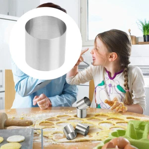 12 Pcs Cake Rings Baking Stainless Steel Cake Rings Baking 2 - Picture 1 of 12