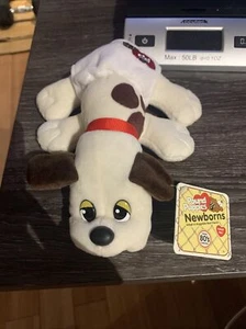 Pound Puppies recién nacido blanco con manchas marrones 38070 2019 nuevo con etiquetas - Imagen 1 de 5