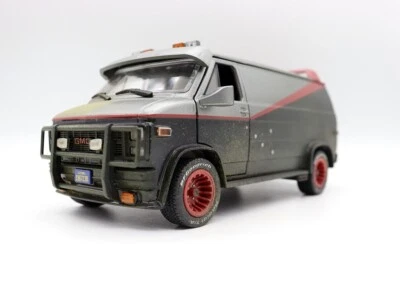 Greenlight 1/24 The A Team 1983 GMC Vandura Van Muddy Diecast Modelos Regalos Foto 1 de 4