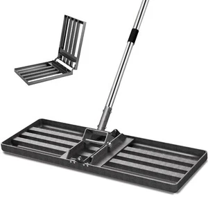 Heavy-Duty Lawn Leveling Rake Levelawn Tool with 30"x10" Plate & 6.2FT Adjust... - Picture 1 of 7
