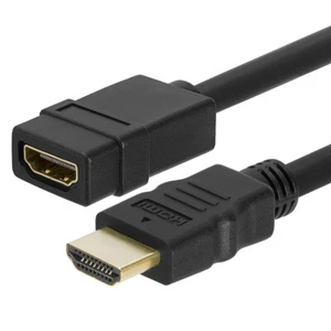 HDMI Extension Cable 3FT Male to Female Extender Cord 4K 1080p PC PS4 PS5 XBOX - Picture 1 of 9