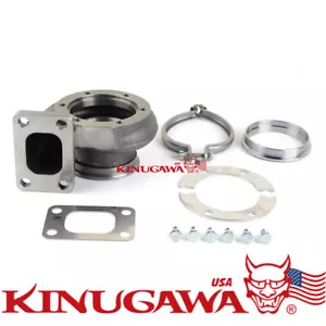 KlNUGAWA Turbine Housing Fit Garrett GT35 GT3582R / GTX3582 AR.73 T25 V-Band - Foto 1 di 4