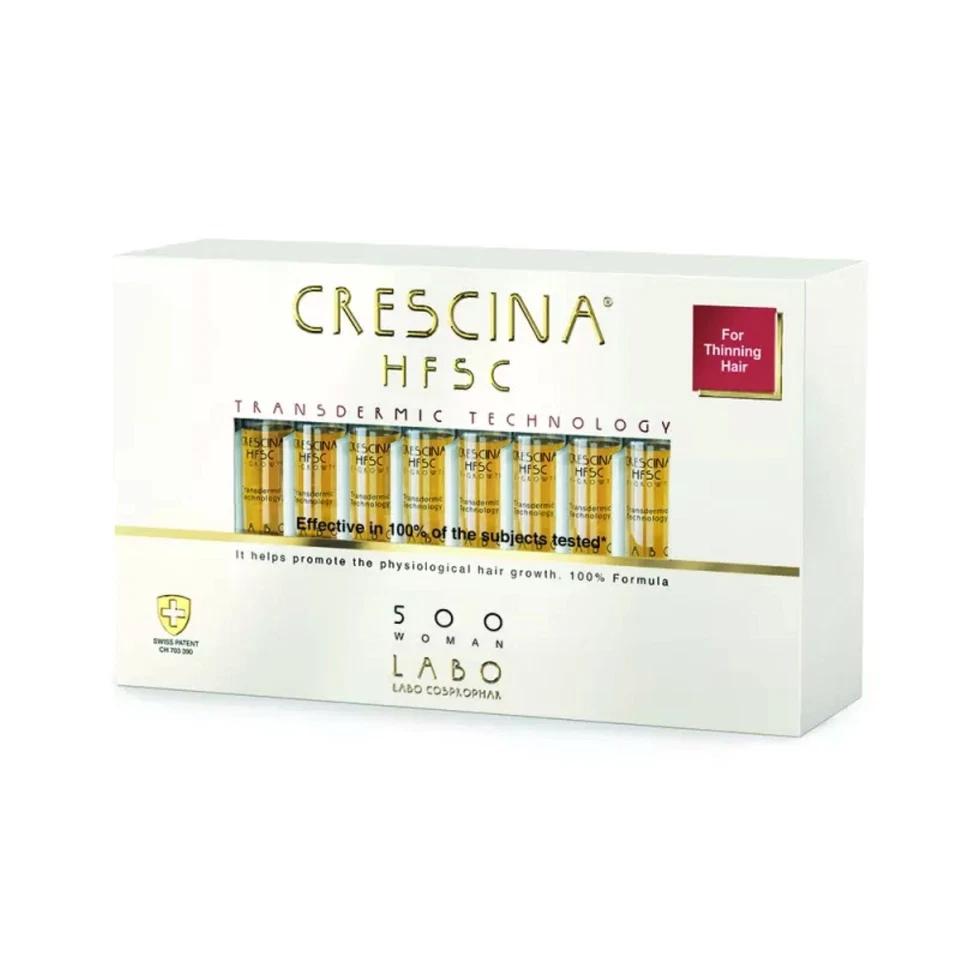 CRESCINA Transdermic HFSC 100% trattamento 500 donna 20 fiale - Immagine 1 di 1