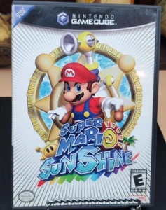 Super Mario Sunshine GameCube CIB completo etichetta nera testato funziona ottime condizioni - Foto 1 di 5