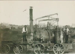 Railway Postcard Puffing Billy Oldest Exisiting Loco Wylam Colliery NRM - Foto 1 di 1